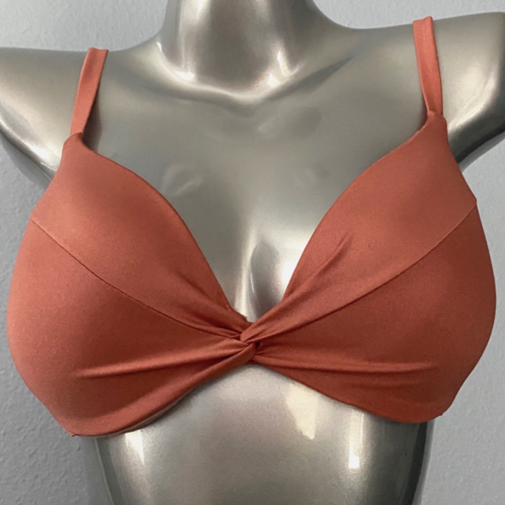 Victorias Secret Swim Top Nwt Canyon Rose Underwire Push Up Bikini Top 34B